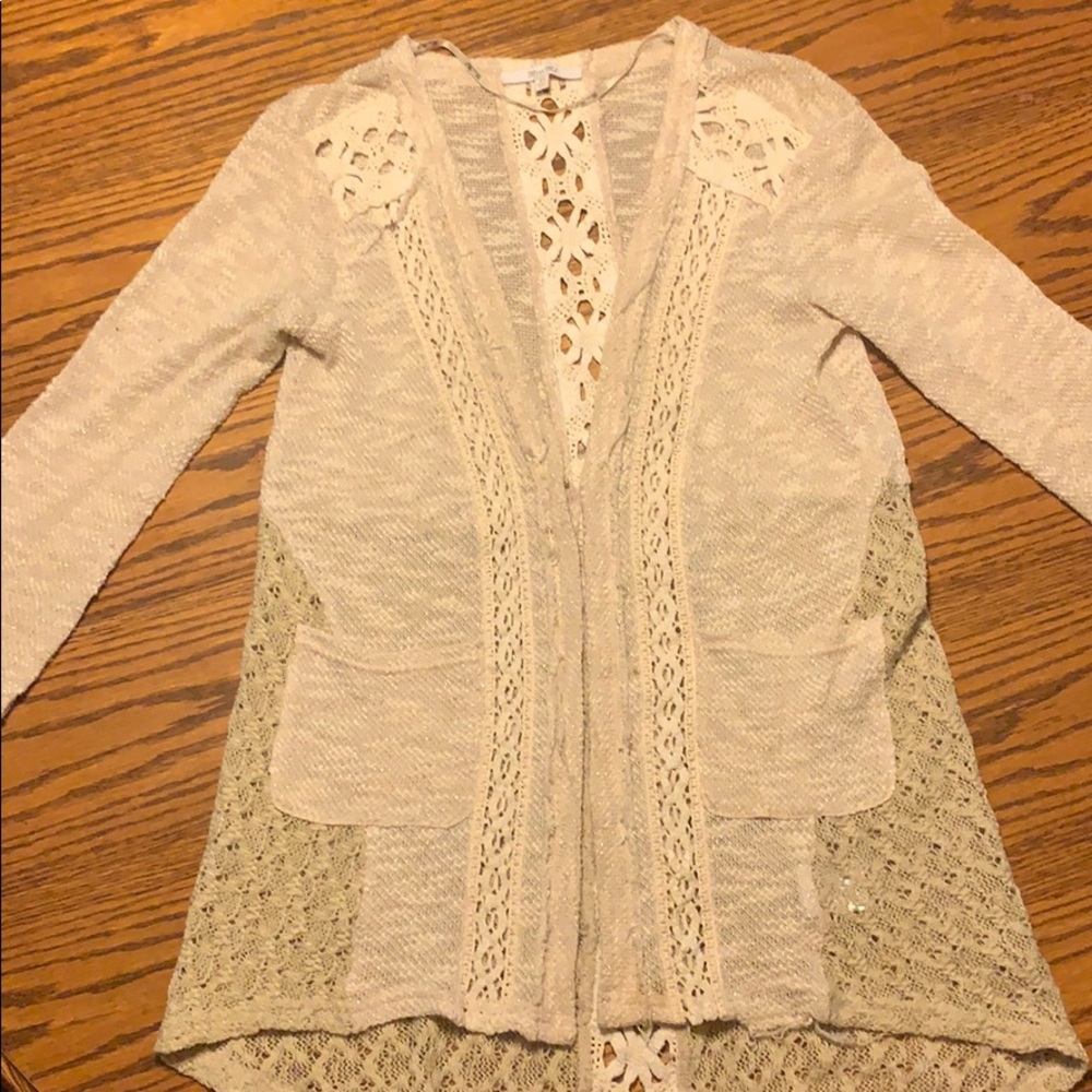 X small miss me cardigan